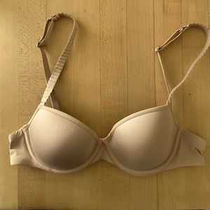 NWOT ThirdLove 24/7 Classic T-Shirt Bra 32B Taupe
